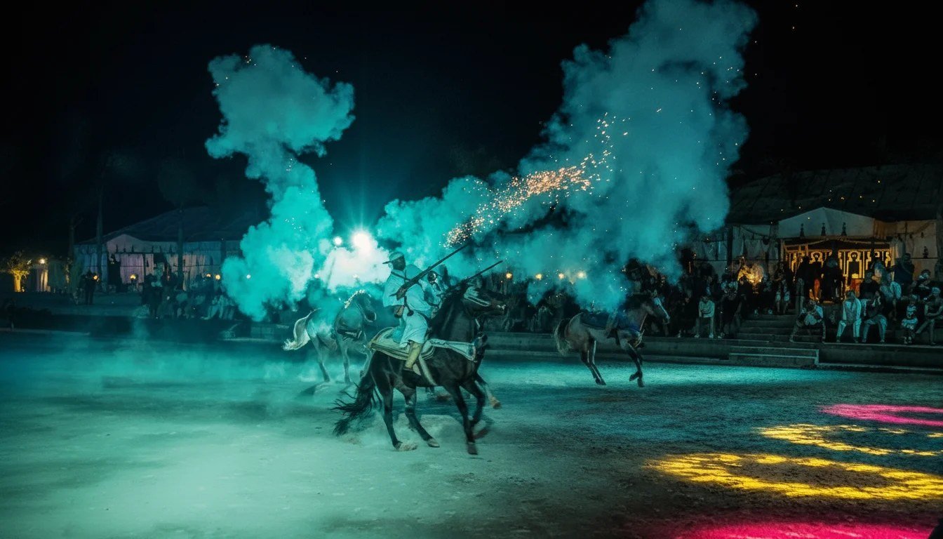 Dîner-spectacle et fantasia à Agadir — vue 1 du parcours proposé