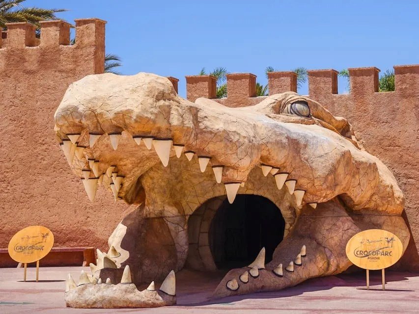Agadir en une journée : ville, Crocoparc et dromadaire — vue 1 du parcours proposé