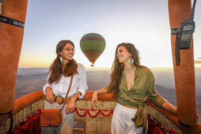 Montgolfière au lever du soleil près d’Agadir — vue 1 du parcours proposé