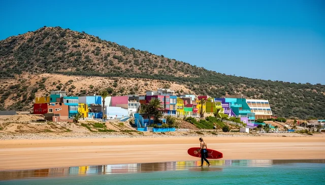 Taghazout, Aghroud et dunes de Timlaline depuis Agadir