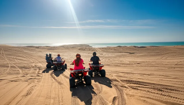 Quad et glisse sur les dunes : deux activités près d’Agadir